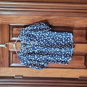 Bobeau Short Sleeve Shirt Blouse Size XS NWT